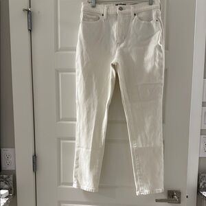 Banana Republic Women's Cream Straight Leg Jeans